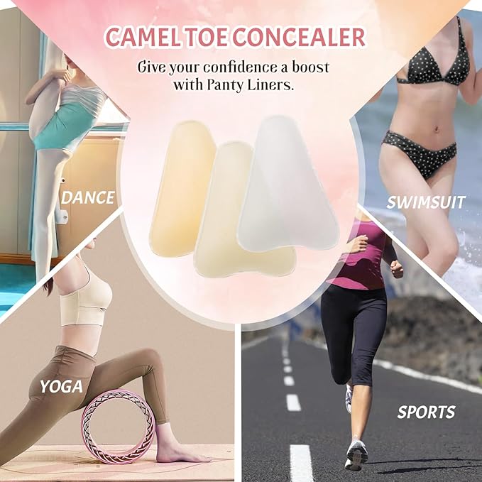 BOROLA 2PCS Camel Toe Concealer Small