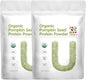 UNLEASH'D ORGANIC 2-Pack Pumpkin Seed Protein Powder(1 Pound),