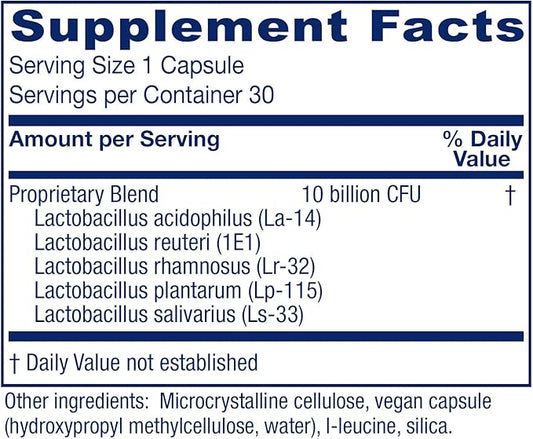 Vitanica FemEcology, Vaginal and Intestinal Probiotic 30 Capsules