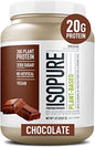 Isopure Chocolate Vegan Protein Powder, 20 Servings