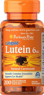 Puritan's Pride Lutein 6 Mg 200 Count