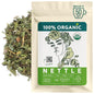 Stinging Nettles Tea – Organic Nettle Tea Loose Leaf (Urtica Dioica) - Te de Ortiga – Detox, Allergy Relief, Fluid Balance – Supports Kidneys, Joints & Skin – 3.5oz