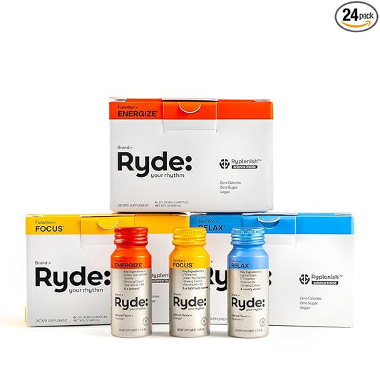 Ryde: Discovery Pack 0 Calories, 0 Sugar (24 Pack)