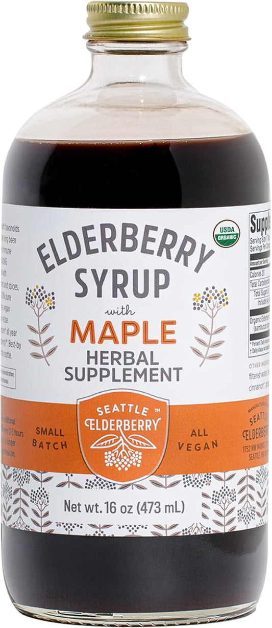 Syrup with Maple Syrup – Delicious, 16oz