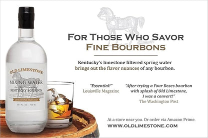 Pack of 4 Old Limestone's 1 Liter Bottles