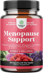 Complete Herbal Menopause Supplement for Women - Multibenefit Menopause Relief Hormone Balance for Women for Night Sweats Mood and More with Dong Quai Vitex Chaste Berry and Black Cohosh 60 Servings