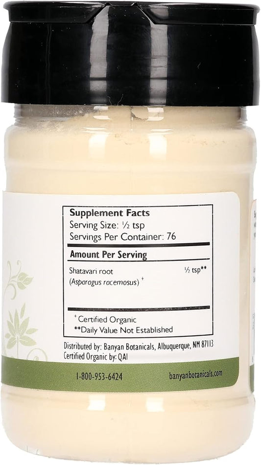 Banyan Botanicals Organic Shatavari Powder –