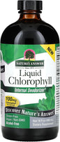 Nature's Answer – Liquid Chlorophyll Spearmint 16oz, Internal 16oz, 32 32 Servings