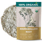 Marshmallow Root Tea Organic - Marshmellow Root Plant - Dried Althea Herb - Throat Coat Tea - Large Bag 10 Ounces