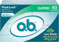 o.b. Tampons | Non-Applicator Tampon, Unscented 40ct
