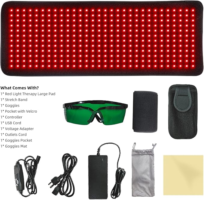Red Light Therapy, Infrared Light Therapy 360LEDs for