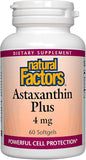 NATURAL FACTORS Astaxanthin Plus 4Mg, 60