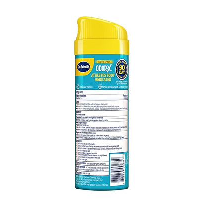 Dr. Scholl's ODOR-X ATHLETE'S FOOT MEDICATED 5.3 oz 24-Hour Relief