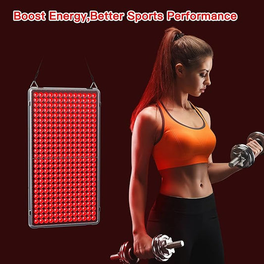 Red Light Devices in Deep Red (660nm) Panel 338 LEDs