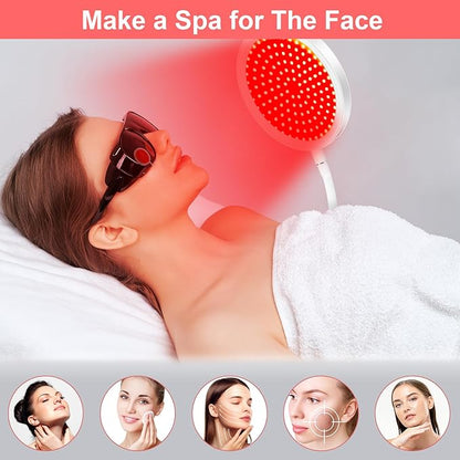 Red Light Therapy with Base, 140 660nm Deep