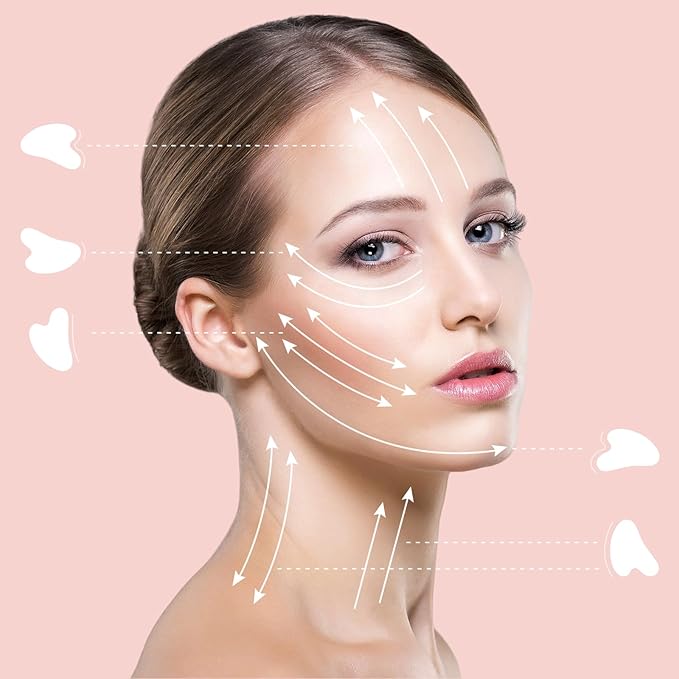 rosenice Gua Sha Facial Tools Guasha