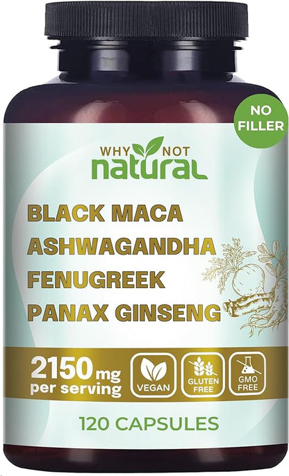 Why Not Natural 4-in-1 Organic Black (120 Count 1)