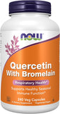 NOW Foods Supplements, Quercetin with Bromelain, Balanced Immune System*, 240 Veg Capsules
