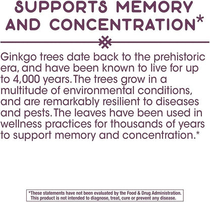 Nature's Way Ginkgold, Supports Memory and 60 Capsules