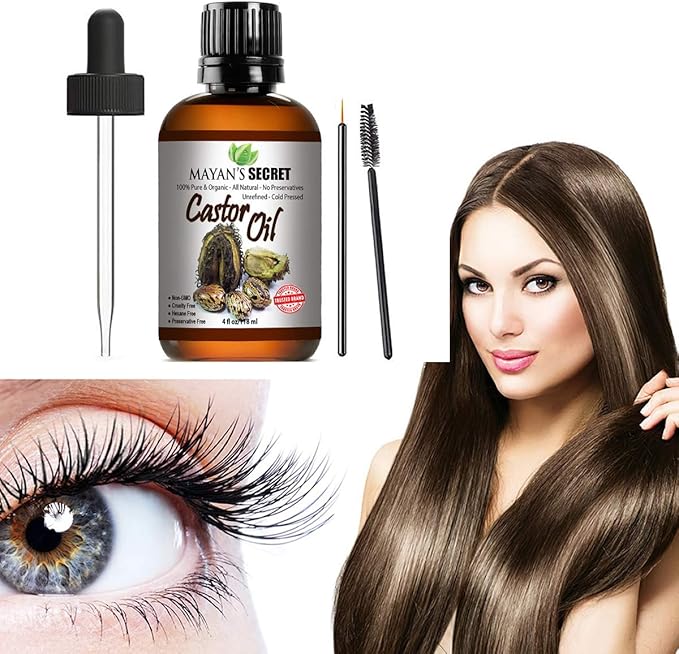Mayan's Secret Certified Organic Castor Oil