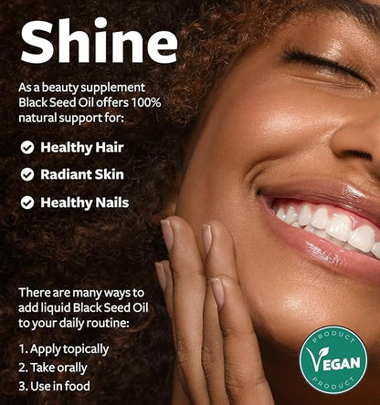 USDA Organic Black Seed Oil Liquid (16 fl
