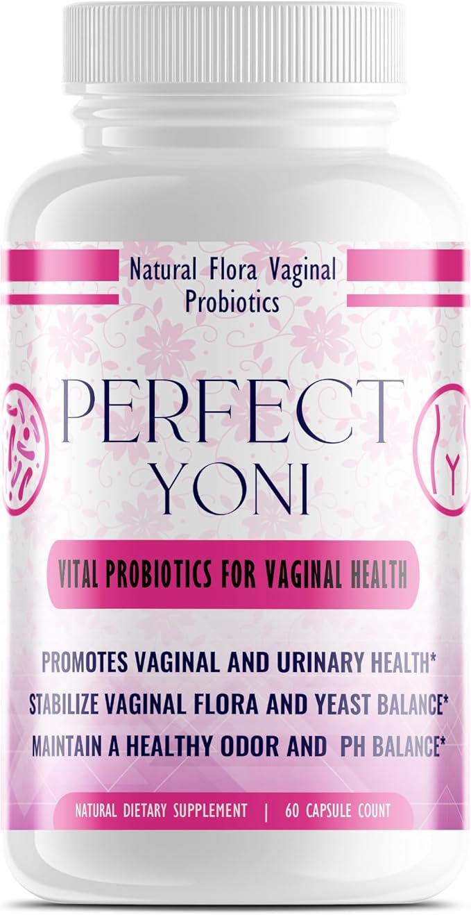 Perfect Yoni Female Vaginal Probiotics 60 Capsules