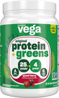 Vega Protein and Greens Protein Powder (11 Servings) 25g Plant 1.2lbs