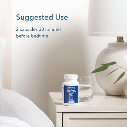 Allergy Research Group Zen Sleep Supplement P5P, 5-HTP, 5-HTP, GABA, 60 Count