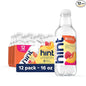 Hint Water Peach Raspberry, Pure Water Infused with Peaches & Raspberries, Zero Sugar, Zero Calories, Zero Sweeteners, Zero Preservatives, Zero Artificial Flavors, 16 Fl Oz (Pack of 12)