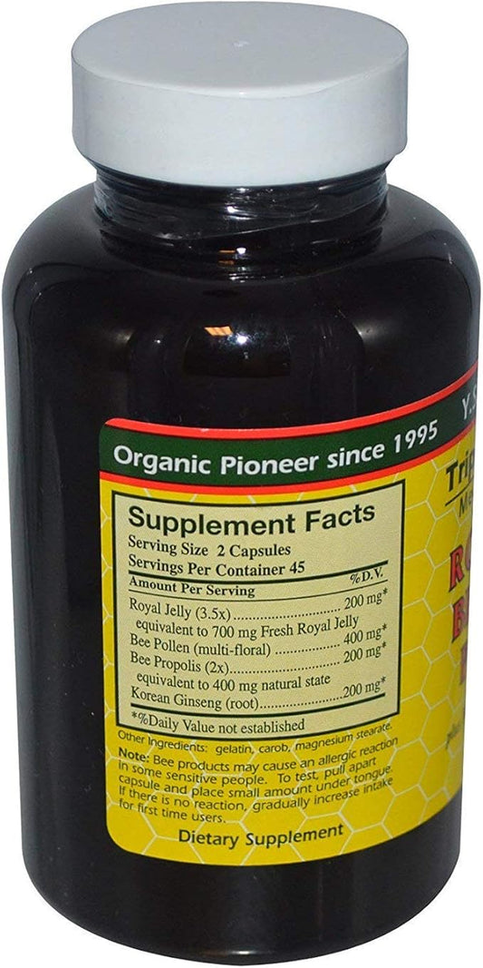 Y.S. Eco Bee Farms, (3 Pack) 90 Capsules