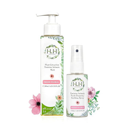 Feminine Wash + Vaginal Deodorant Spray
