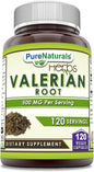 Pure Naturals Valerian Root Supplement 500 Mg (120)