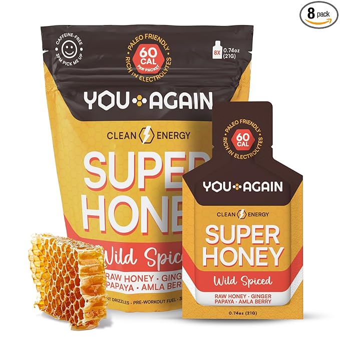 You Again Super Honey Wild Spiced Packets 8 Count