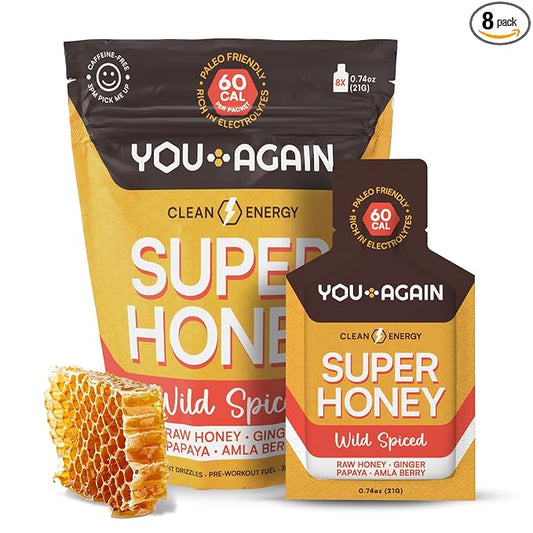 You Again Super Honey Wild Spiced Packets 8 Count