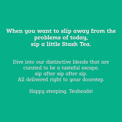 Stash Tea Peppermint Herbal Tea - Naturally Caffeine Free, Non-GMO Project Verified Premium Tea with No Artificial Ingredients, 20 Count (Pack of 6) - 120 Bags Total