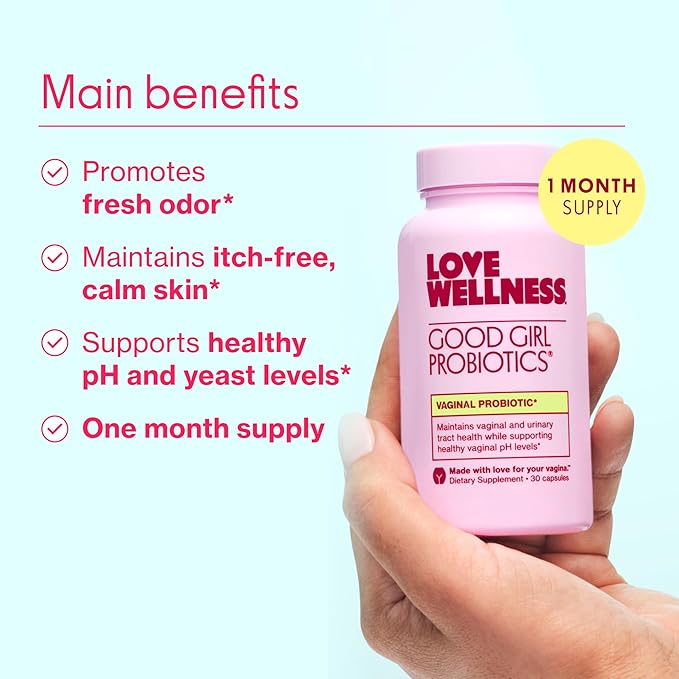 Love Wellness Good Girl Probiotics 30 Count