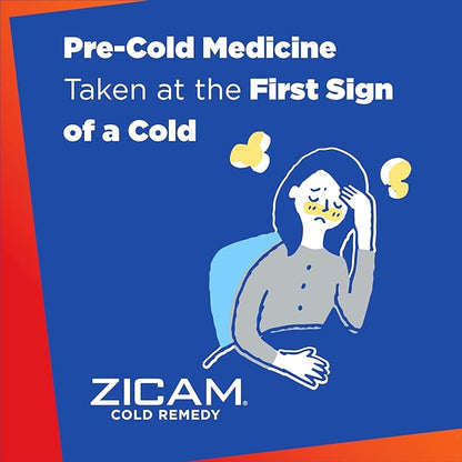 Zicam Cold Remedy Zinc Rapidmelts, Cherry Flavor, 18 Count (Pack of 1)