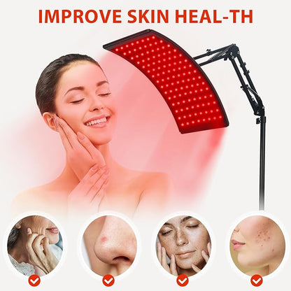 Red Light Therapy for Body, Adjustable 660nm Red 850nm Near