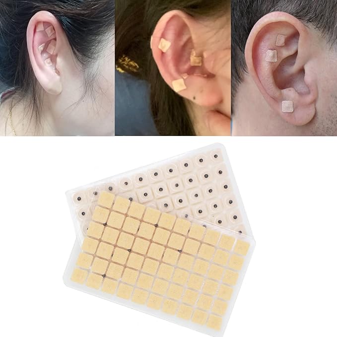 Ear Seeds Auricular Sticker kit,Acupuncture Kit 420 Pcs,