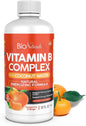 Vitamin B Complex Liquid Supplement 100% Natural B1 B2 B2 B3 B3 B5 B5 B6 B6 B12 B12 & 32 fl