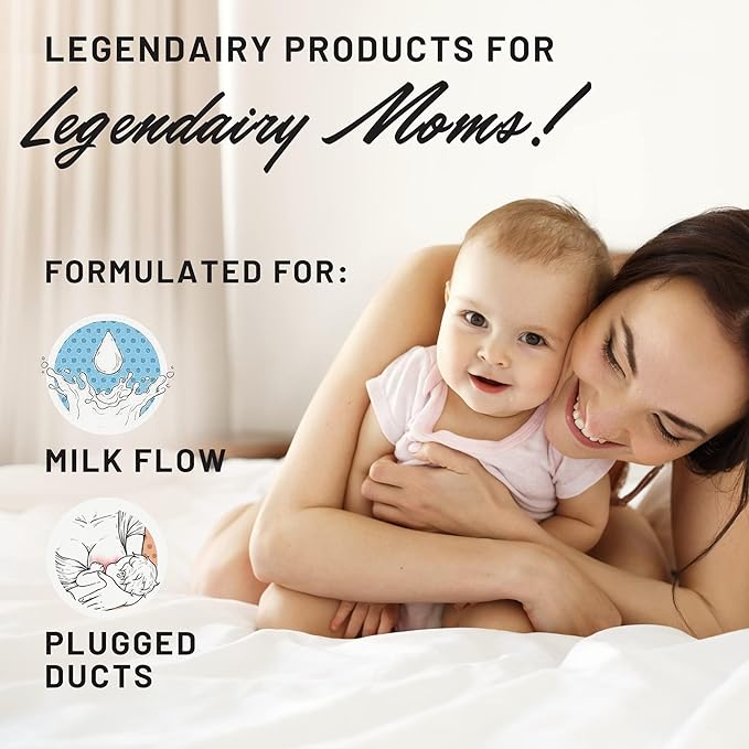 Legendairy Milk Sunflower Lecithin 1200mg, Lactation Support, Sunflower Lecithin Supplement for Clogged Milk Ducts, Made in USA, 200 Softgels