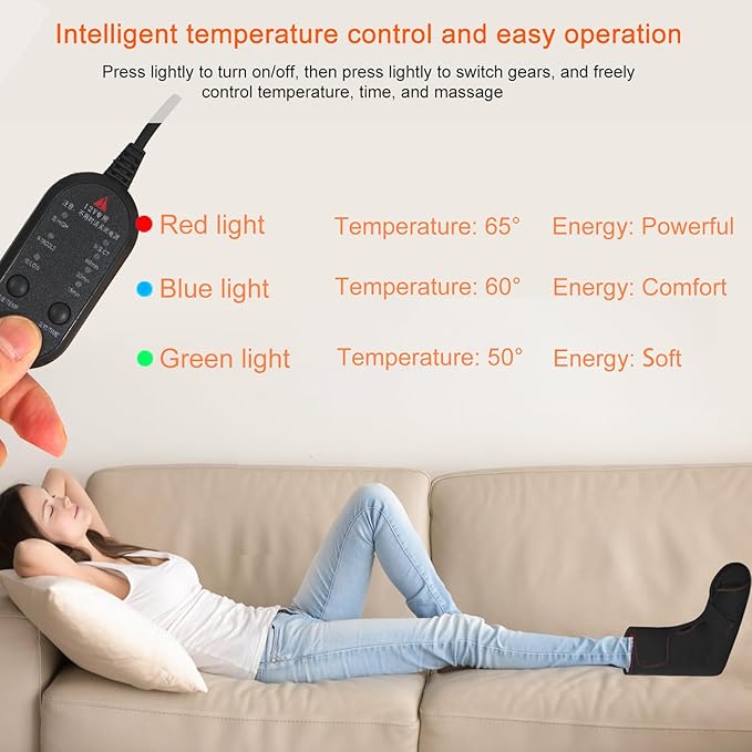 Red Light Therapy for Feet 460nm & 660nm & 850nm with