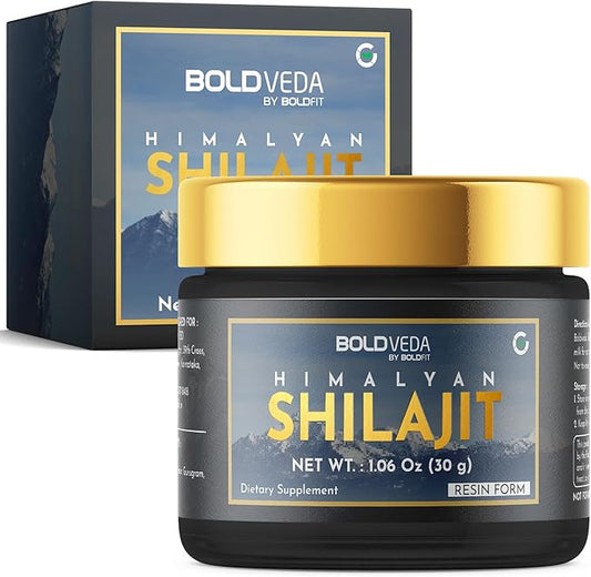 Shilajit Pure Himalayan Organic Resin 30g Shilajit 400mg -