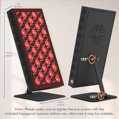 Red Light Therapy Device for Face 60 LEDs 660nm & 850nm Near