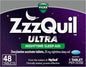 ZzzQuil ULTRA, Sleep Aid, Nighttime Sleep 25 mg 48 Count