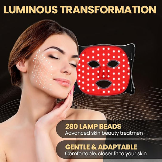 LED Face Mask Light Therapy, Enhance 3 Light