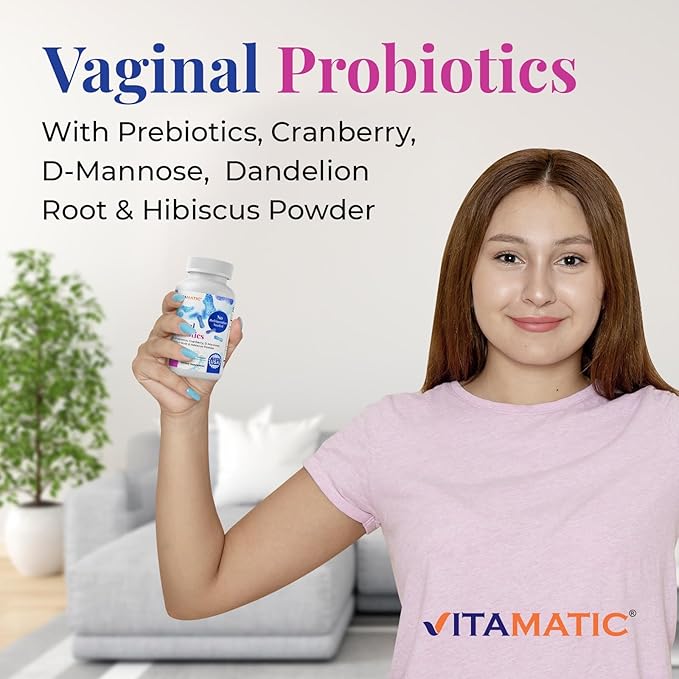 Vitamatic Vaginal Probiotics 20 Billions 60 DR