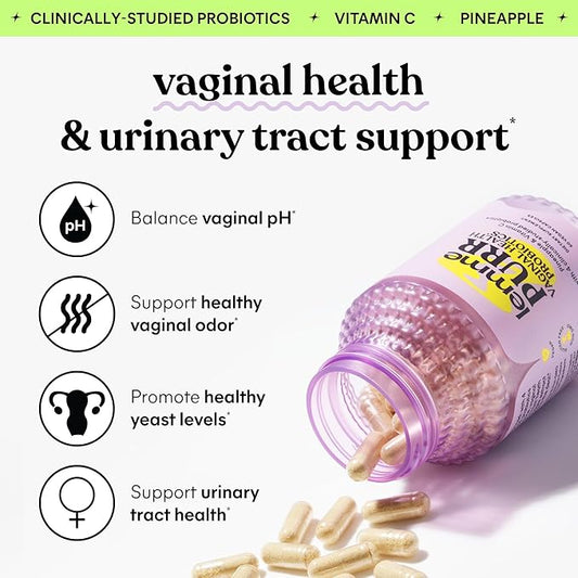 Lemme Purr Vaginal Probiotics for Women 60 Veggie
