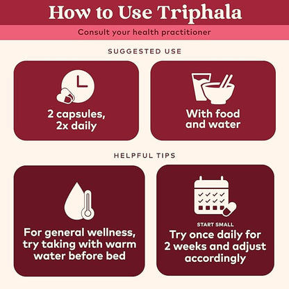 ORGANIC INDIA Triphala Powder, Digestive Support (1 Pound)