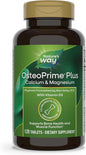 Nature's Way OsteoPrime PLUS Calcium & D3 & K2, Vegetarian, 120 Tablets
